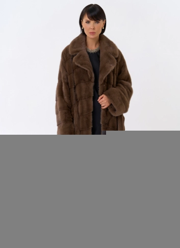 Длинная шуба с английским воротником фото